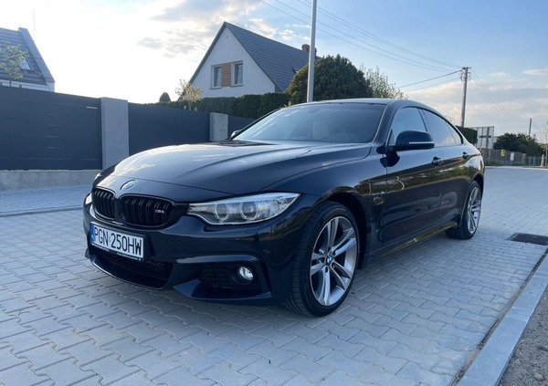 BMW Seria 4 cena 89900 przebieg: 63800, rok produkcji 2014 z Gniezno małe 211